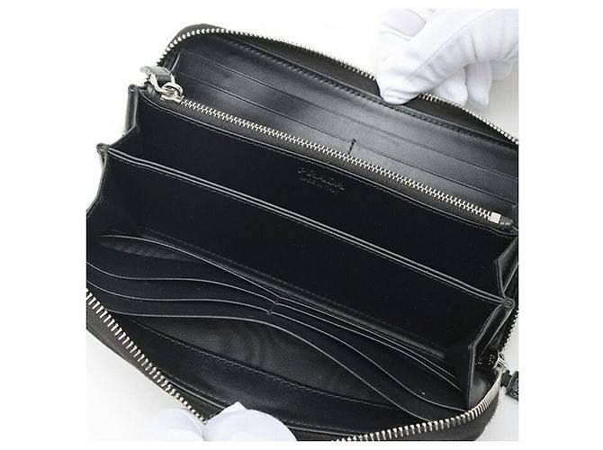 Prada Bi-Fold Long Wallet Schwarz - Ansicht 6