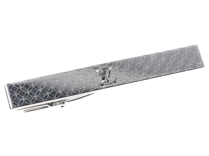 Fermi cravatta Louis Vuitton Champs-Élysées Argento - vista 2
