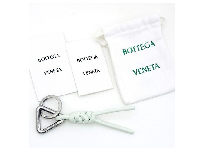 Bottega Veneta Triangle Schlüsselanhänger Hellgrün - Ansicht 4