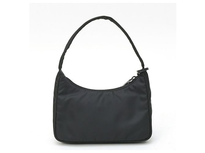 Borsa Mini Prada Re-Edition 2000 in Re-Nylon Nero - vista 3