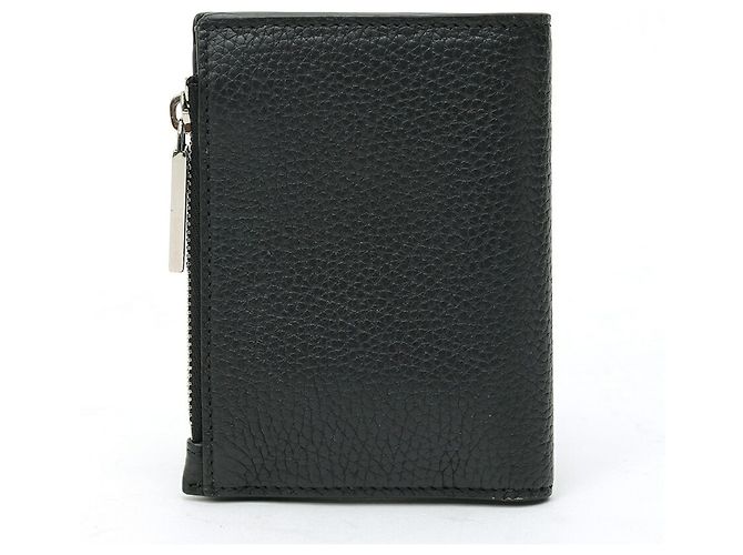Portafoglio bi-fold per monete Gucci nero - vista 2