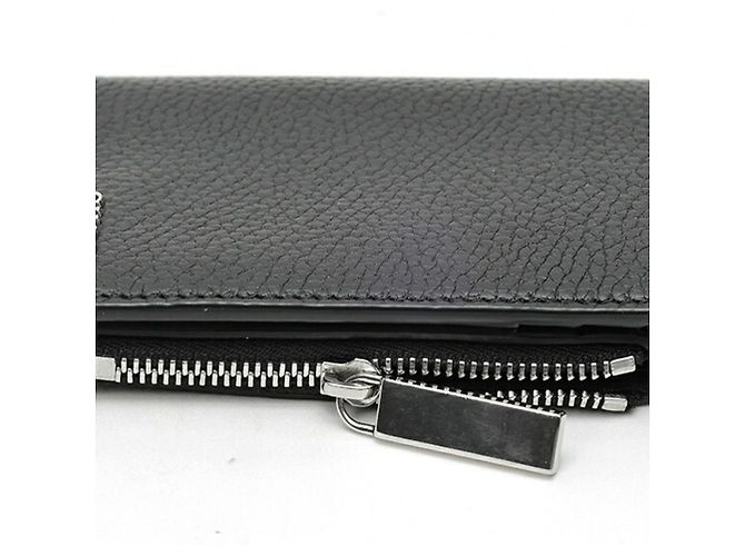 Portafoglio bi-fold per monete Gucci nero - vista 3