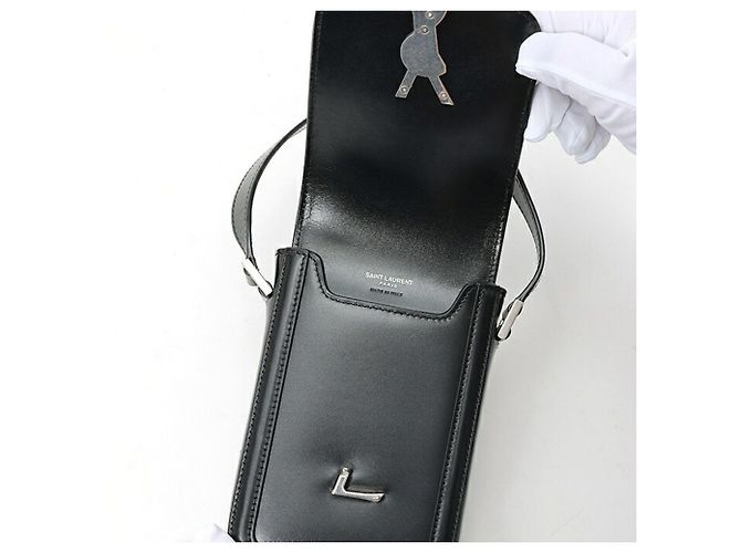 Saint Laurent Solferino Mini Bag Schwarz - Ansicht 5