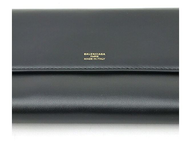 Cartera larga Balenciaga Envelope Castaño Negro - vista 3