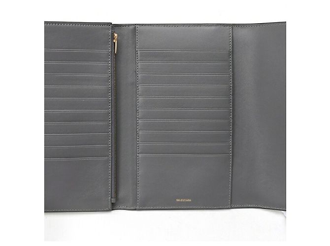 Cartera larga Balenciaga Envelope Castaño Negro - vista 4
