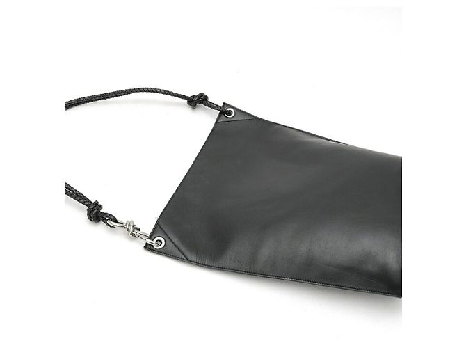 Borsa a secchiello Bottega Veneta Diam Knot Nero - vista 2