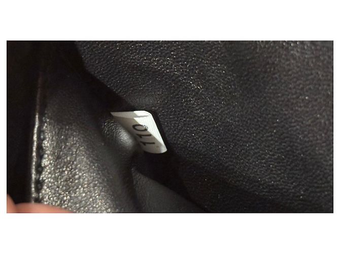 Borsa a tracolla Prada Cahier in velluto con catena Nero Verde - vista 5