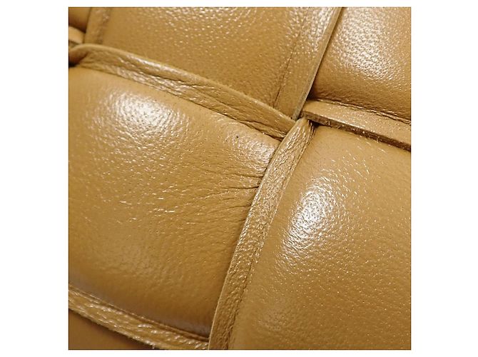 Borsa a tracolla Padded Cassette Bottega Veneta Marrone - vista 4