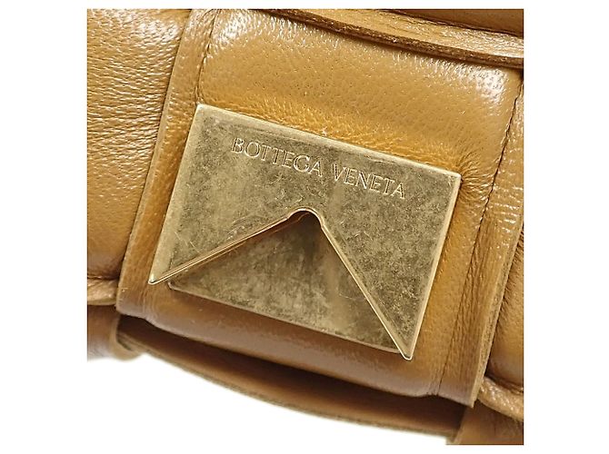 Borsa a tracolla Padded Cassette Bottega Veneta Marrone - vista 8