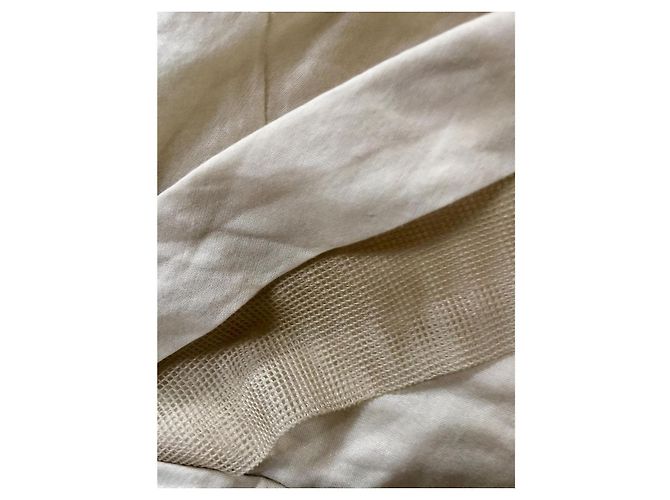 Diane von Furstenberg Kari trägerloses Mesh-Kleid Beige - Ansicht 6