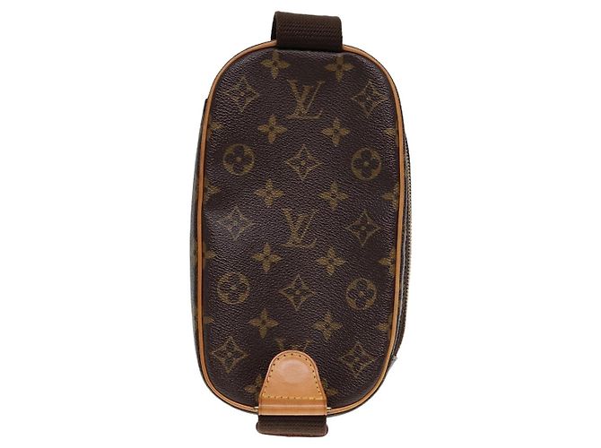 Louis Vuitton Pochette Gange Monogram Canvas Marrone - vista 2
