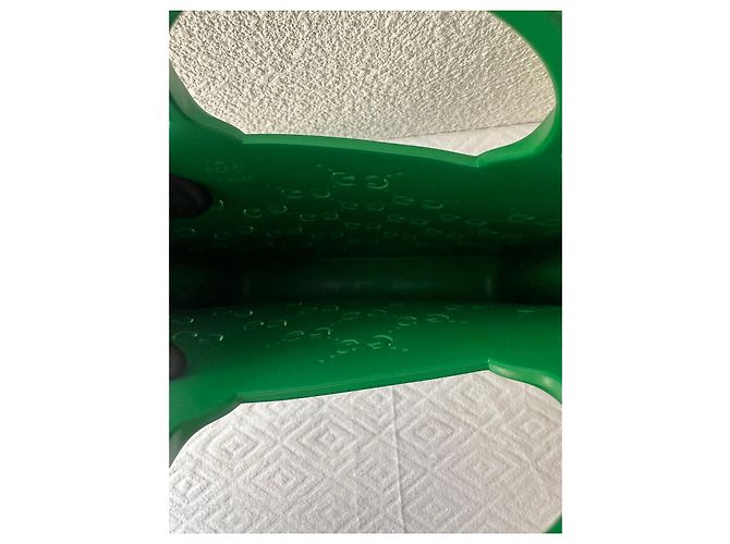 Gucci Children’s GG Rubber Tote Bag – Vert Verde - vista 5