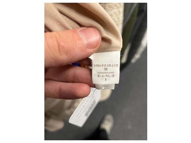 Vestido sin mangas drapeado de seda marrón Brunello Cucinelli M prepropiedad - vista 5