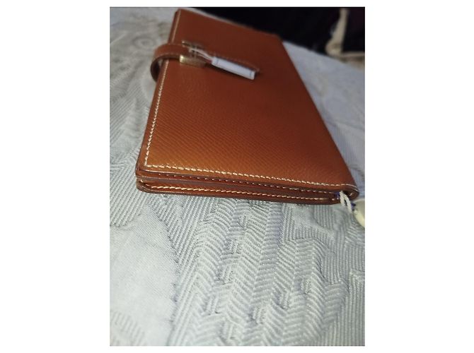 Hermès Epsom Leather Wallet Brown - view 3