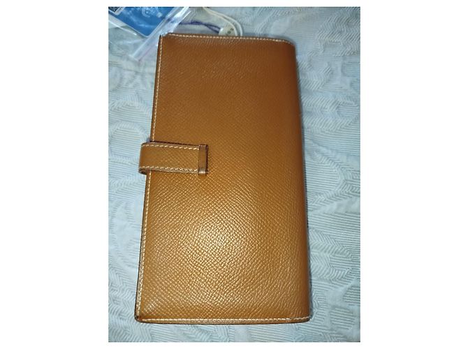 Hermès Epsom Leather Wallet Brown - view 8