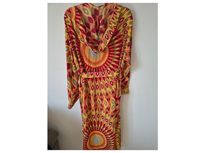 Kimono Valentino Multicolore Rosso Verde Arancione Giallo - vista 4