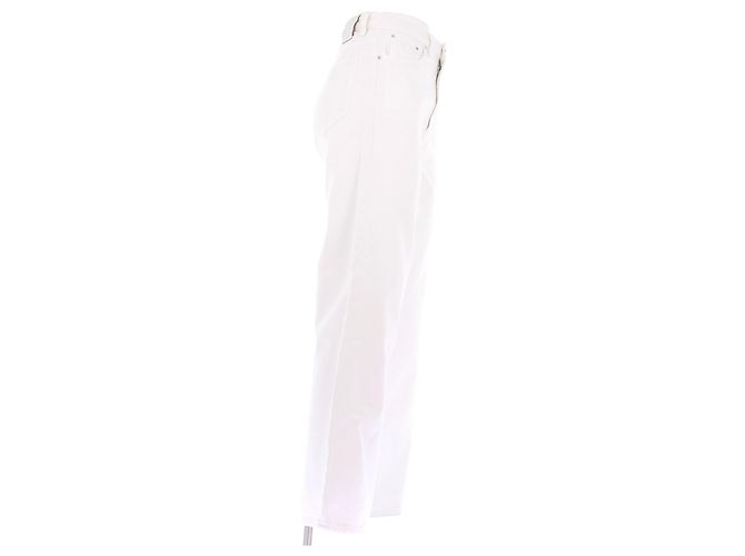 Vaqueros Totême blancos de algodón Talla 26 - vista 3