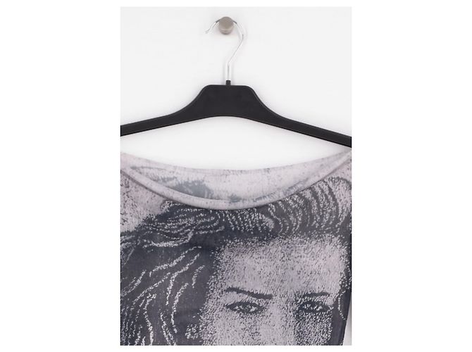 Top ajustado gris Abraham Will ABRA - vista 2