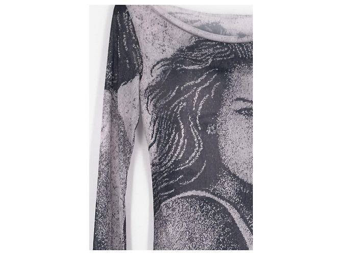 Top ajustado gris Abraham Will ABRA - vista 3
