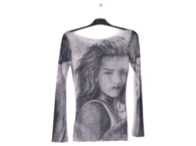 Top ajustado gris Abraham Will ABRA - vista 4