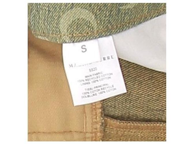 Marine Serre Grüne Hose mit Logo - Ansicht 5