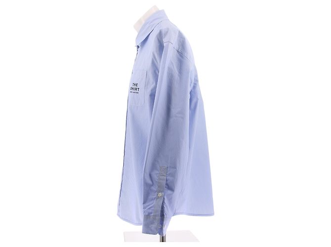 Camicia Marc Jacobs a righe blu in cotone XL - vista 4