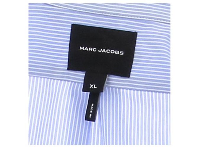 Camicia Marc Jacobs a righe blu in cotone XL - vista 5