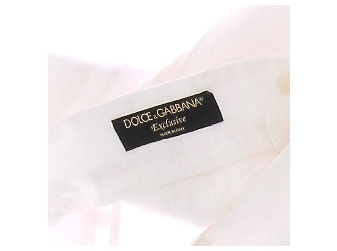 Dolce & Gabbana Weiße Leinenhose - Ansicht 6