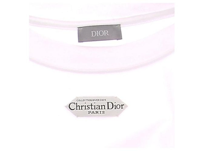 Dior T-shirt bianca a maniche lunghe Bianco - vista 6