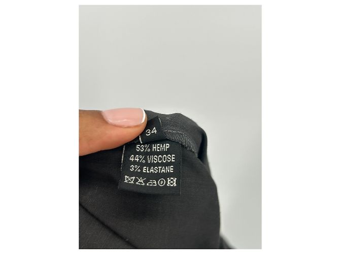 Autre Marque Cortana Hose aus Viskose Grau 34 - Ansicht 3