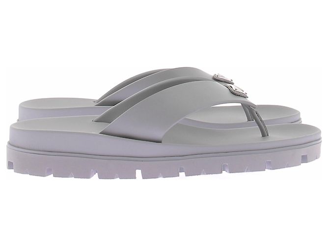 Prada Sandali in gomma grigi Grigio - vista 6