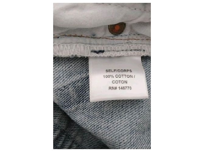 Jeans Levi's in cotone blu - vista 6