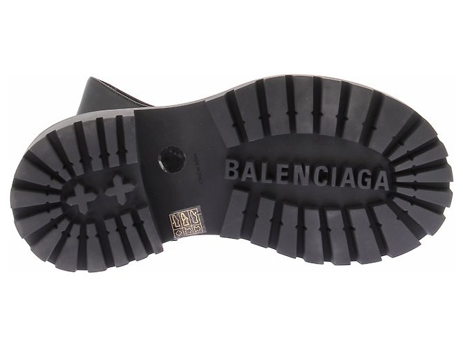 Balenciaga Schwarze Schuhe mit Gummisohle - Ansicht 7