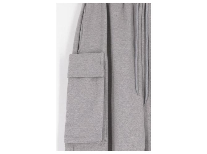 Autre Marque Pantalones de jogging de algodón gris - vista 3