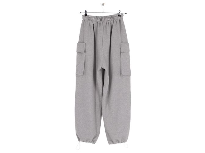Autre Marque Pantalones de jogging de algodón gris - vista 4