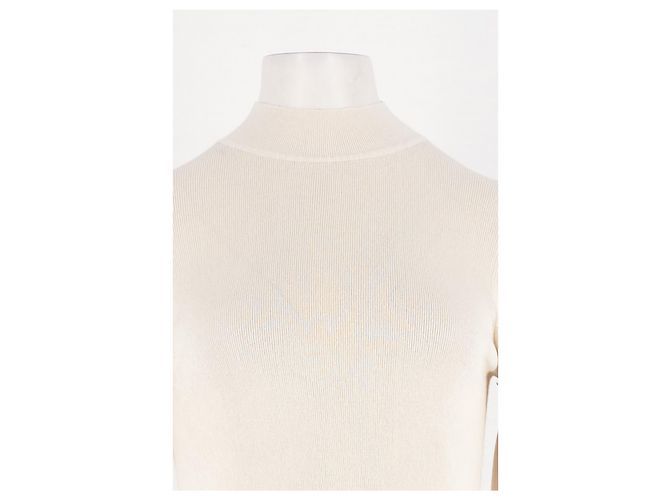 Autre Marque LILYSILK Seidenpullover weiß - Ansicht 2