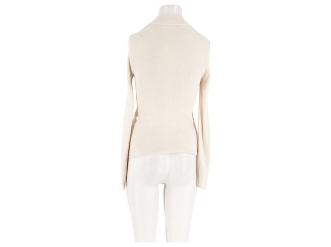Autre Marque LILYSILK Seidenpullover weiß - Ansicht 6