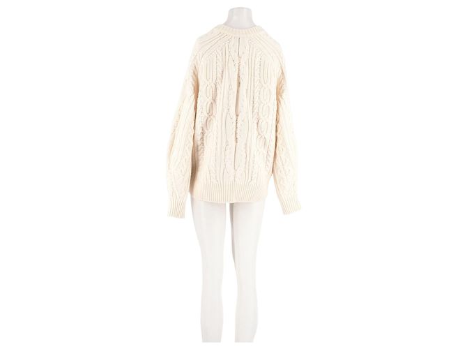 Jersey de lana blanco Cos - vista 6