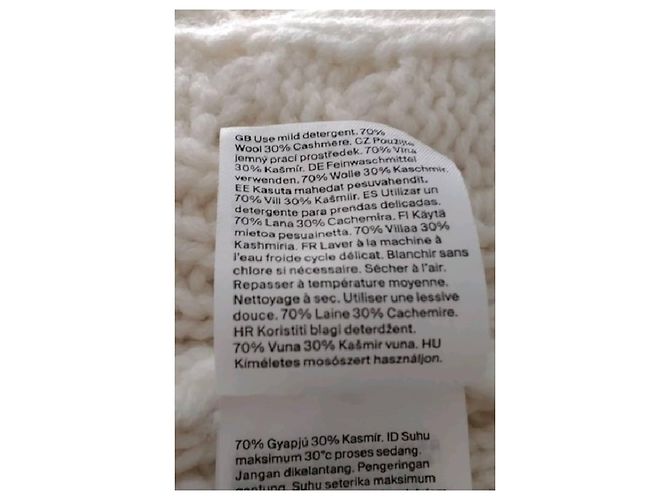 Jersey de lana blanco Cos - vista 8