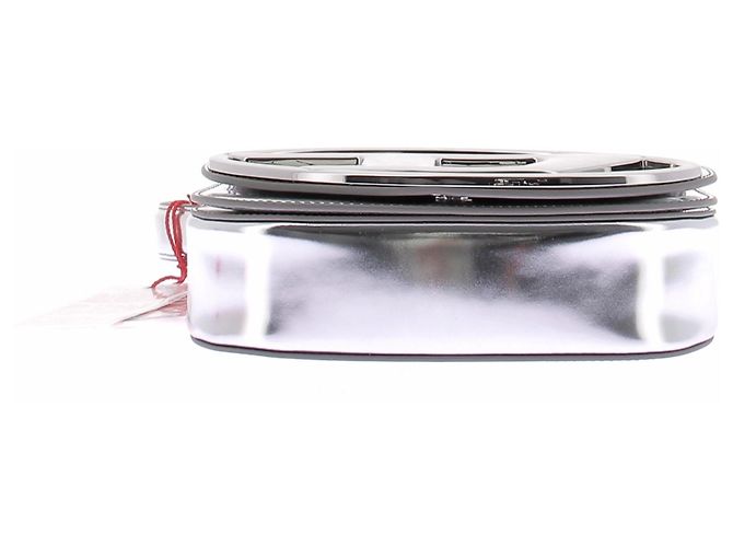Diesel Borsa a tracolla 1DR argentata Argento - vista 6