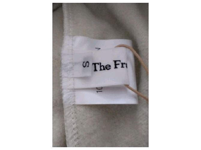 Autre Marque Pantalones de chándal de algodón beige THE FRANKIE SHOP - vista 5