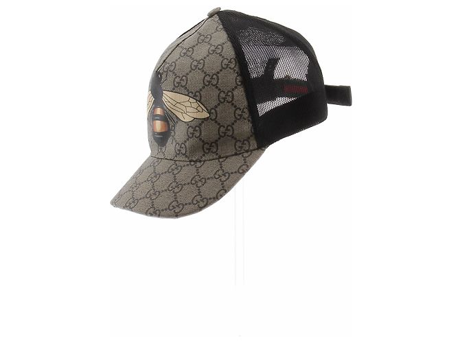 Gucci Cappellino con motivo ape Marrone - vista 2