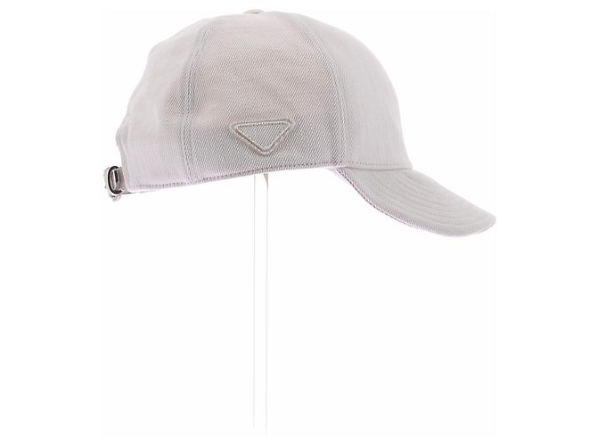 Prada Cappellino da baseball Beige - vista 4