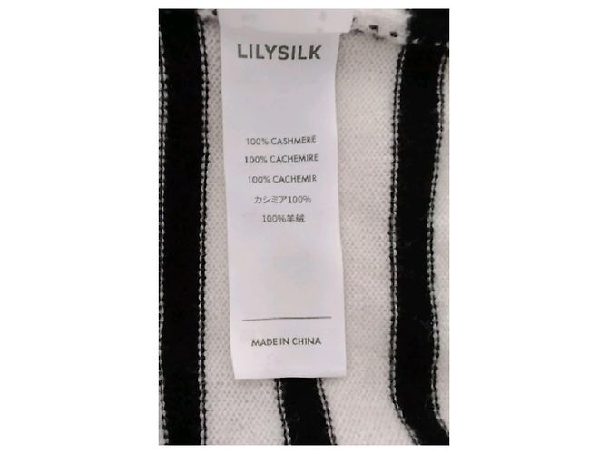 Autre Marque LILYSILK Kaschmirpullover weiß - Ansicht 8