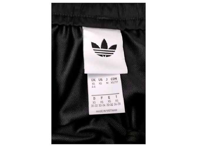Gonna lunga nera Adidas Nero - vista 5