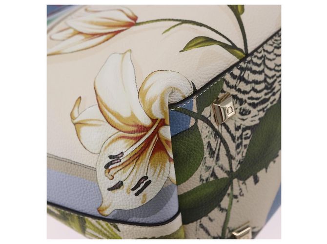 Salvatore Ferragamo Tote Bag Leather Light Blue Multicolor - vista 15