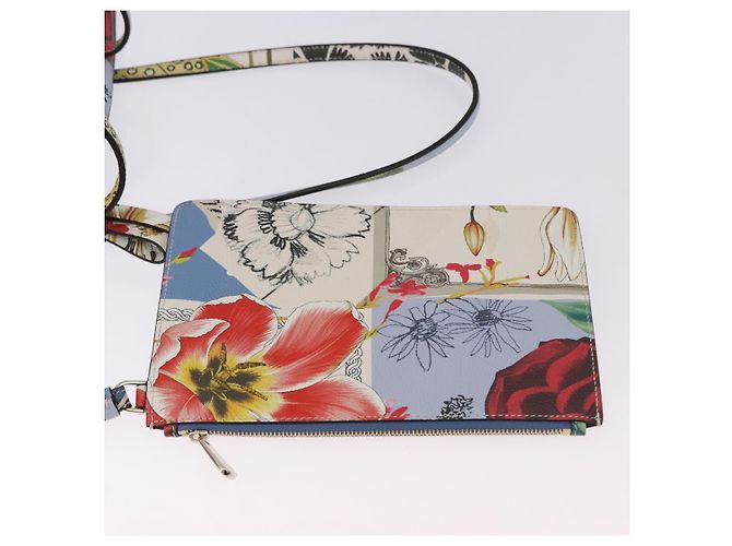 Salvatore Ferragamo Tote Bag Leather Light Blue Multicolor - vista 24