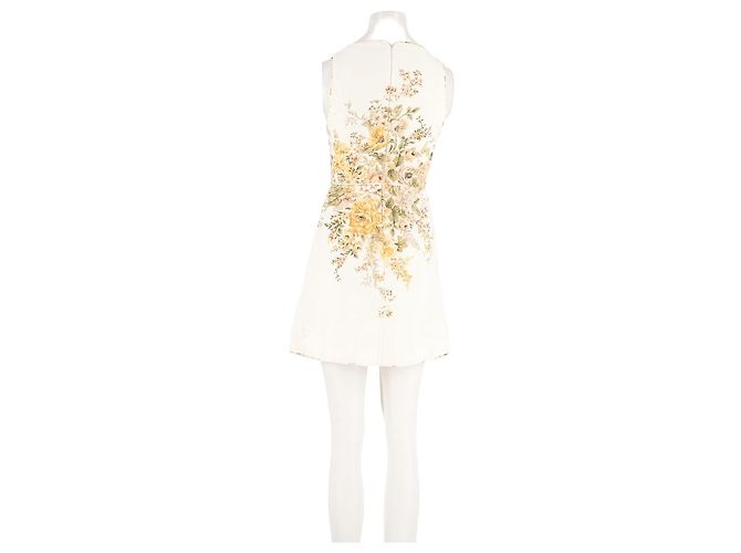Zimmermann Leinenkleid Weiß - Ansicht 6