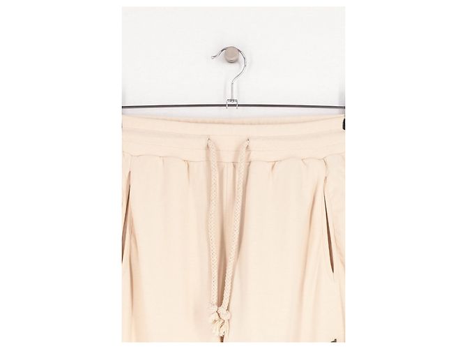 Pantalones de jogging Blumarine de algodón beige - vista 2