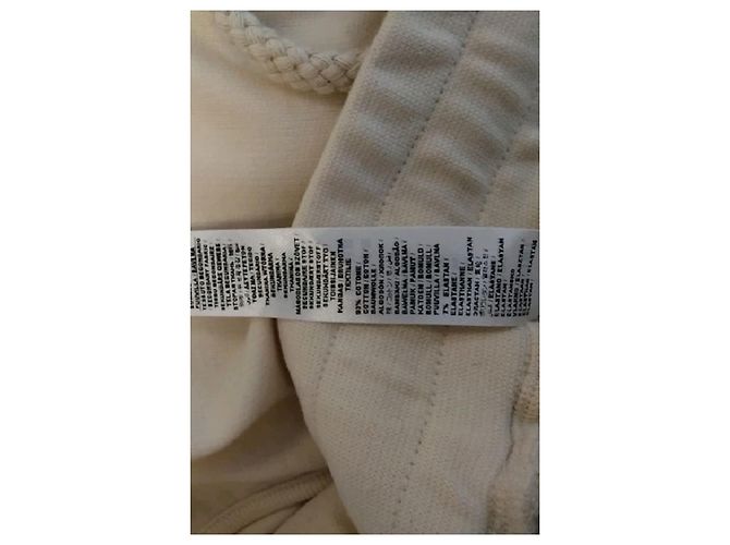 Pantalones de jogging Blumarine de algodón beige - vista 5